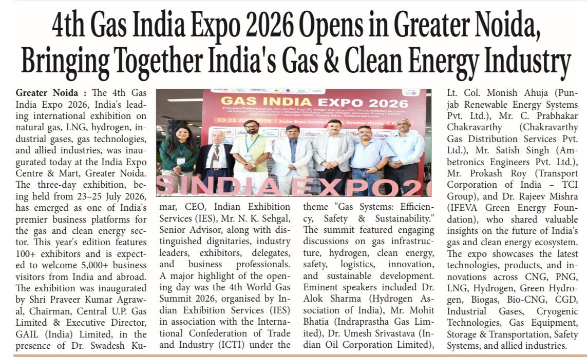 gas india expo 2026 media
